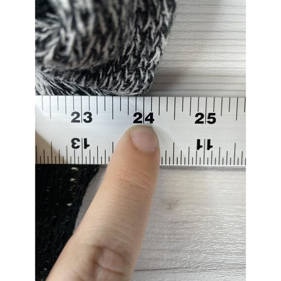 Vintage Sweater Graphix Sweater Mens Large Black Geometric Knit Retro Korea 90s - Picture 5 of 8